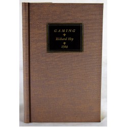 A Dissertation on the Pernicious Effects of Gaming: Published, by Appointment, as Having Gained a Prize (June 1783) in the University of Cambridge